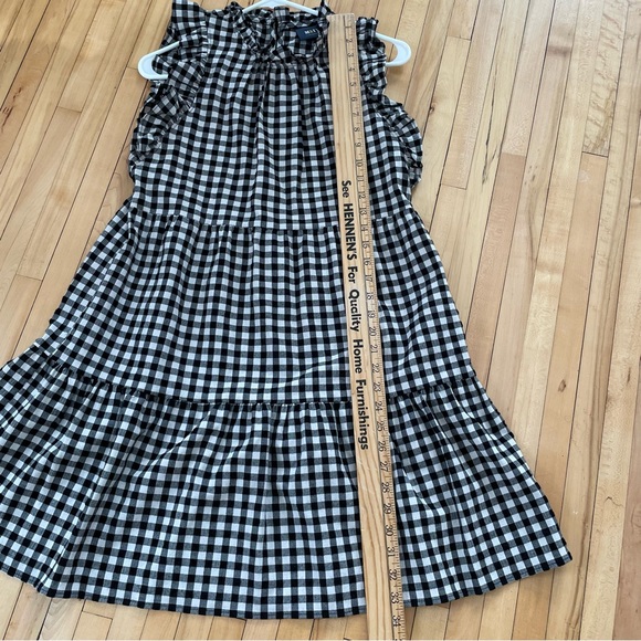 MAEVE LIDA GINGHAM RUFFLE SLEEVE DRESS WOMENS SIZE small - Picture 9 of 10